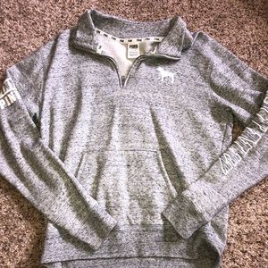 VS Pink zip up sweatshirt!